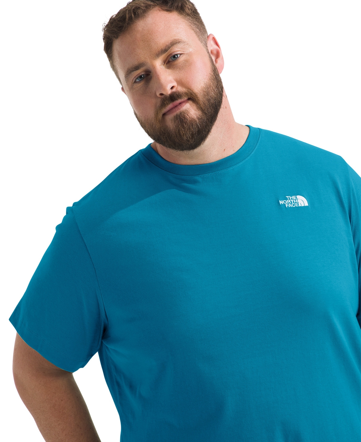 The North Face Men's Big Evolution Simple Dome Short Sleeve T-shirt In Blue