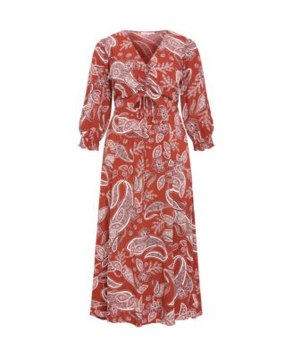 Plus Size Jessie Print Maxi Dress