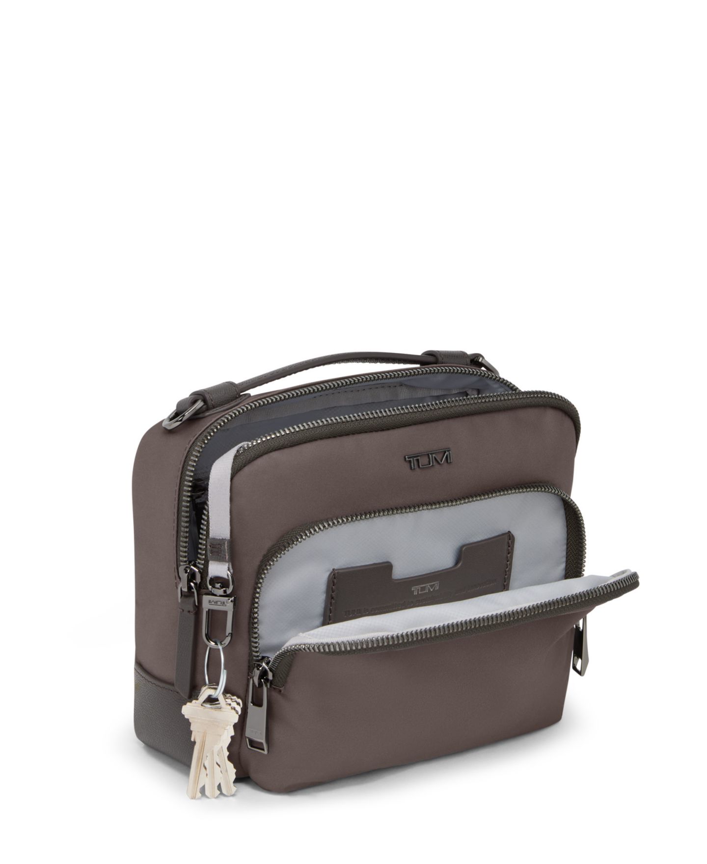 Женская сумка TUMI Voyageur Teghan 8.25" Crossbody, цвет: Норковый — фото 3