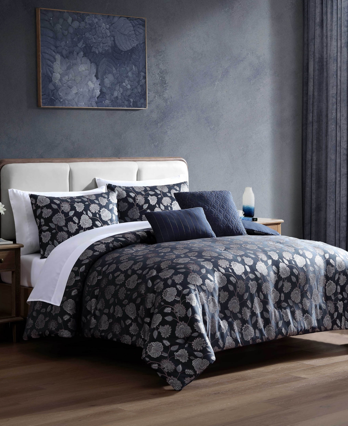 Hallmart Collectibles Balham Jacobean 9-Pc. Comforter Set