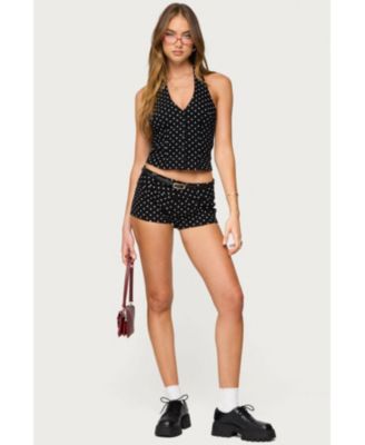 Women's Twyla Polka Dot Halter Top