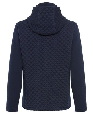 Women's Quilted Zip Front Hoodie Jacket