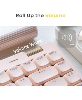 Affordable Low-Profile Mechanical Keyboard with 84 Keys, Swappable Rechargeable Wireless Keyboard, Bluetooth, Wired for Windows, Mac/Specter Linear Switches