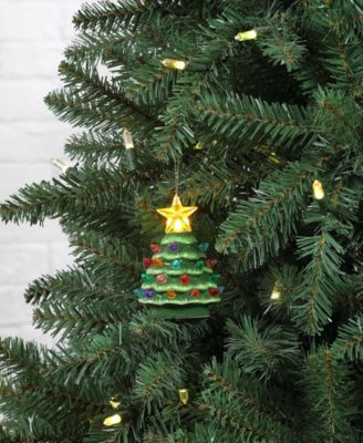 4" Nostalgic Christmas Tree with 2025 Charm