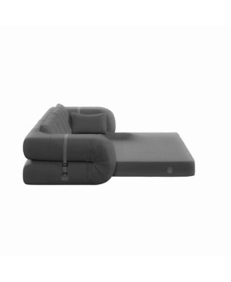 Foldable Upholstered Human Dog Sleeper Sofa