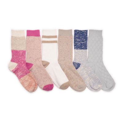 Women's Microfiber Boot Socks 6 Pack