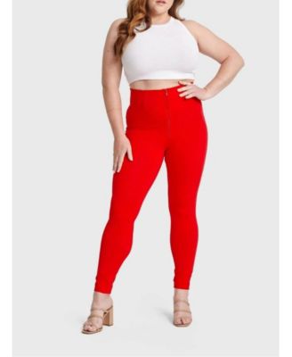 Women's Curvy Fashion High-Rise Sculpting Pants