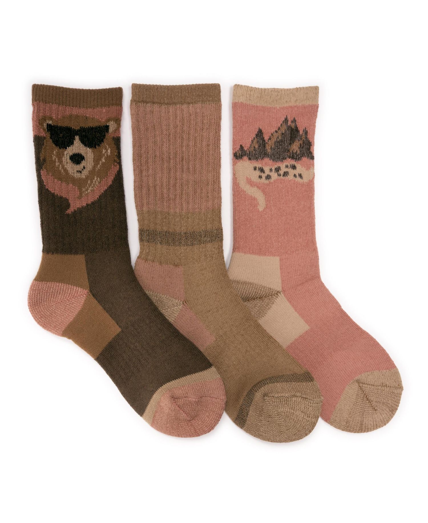 Women's Hiking Heat Retainer Crew Sock 3 Pack