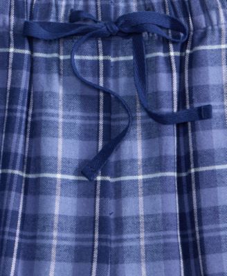 Women's Cotton Flannel Pajama Pants, Created for Macy's