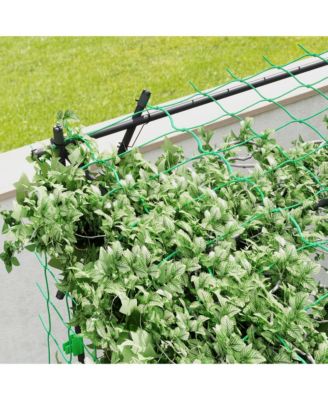 7.3 FT Tall Metal Garden Trellis for Climbing Plants