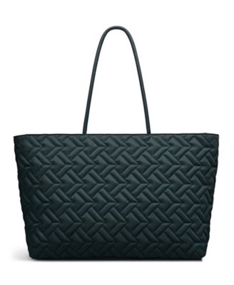 Holland Park Quilted Extra Large Zip Top Tote Bag