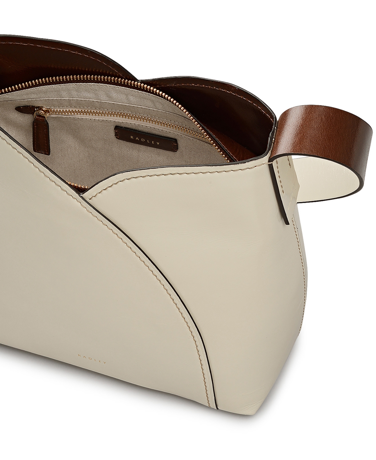 Radley London Tulip Street Small Open Top Shoulder Bag In Neutral