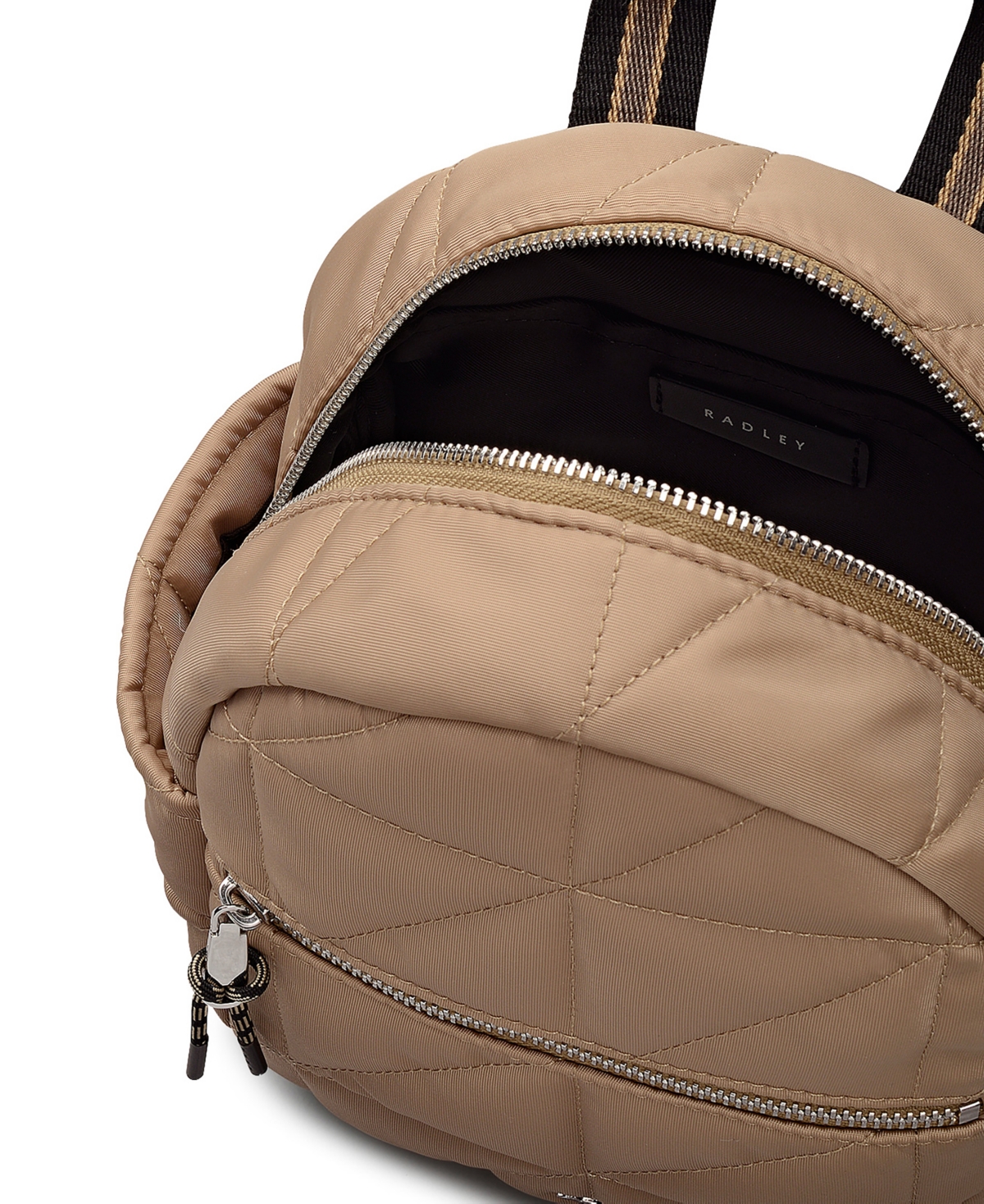 Radley London Danesfield Mews Responsible Mini Zip Top Backpack Bag In Gray