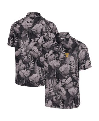 Tommy Bahama - Men's Black Tennessee Volunteers Coast Nuevo Fronds Camp Button-Up Top