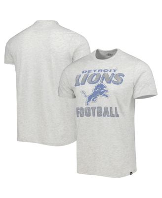 '47 Brand - Men's Heathered Gray Detroit Lions Dozer Franklin Lightweight T-Shirt