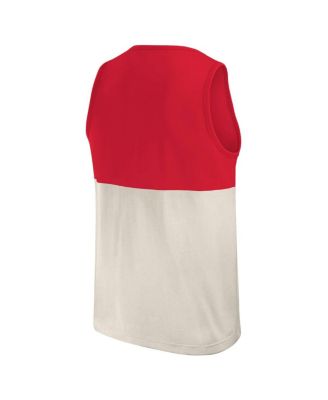 Darius Rucker Collection by Men's Red Cincinnati Reds Color Block Tank Top