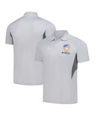 adidas - Men's Silver FC Cincinnati 2025 Training Polo Shirt