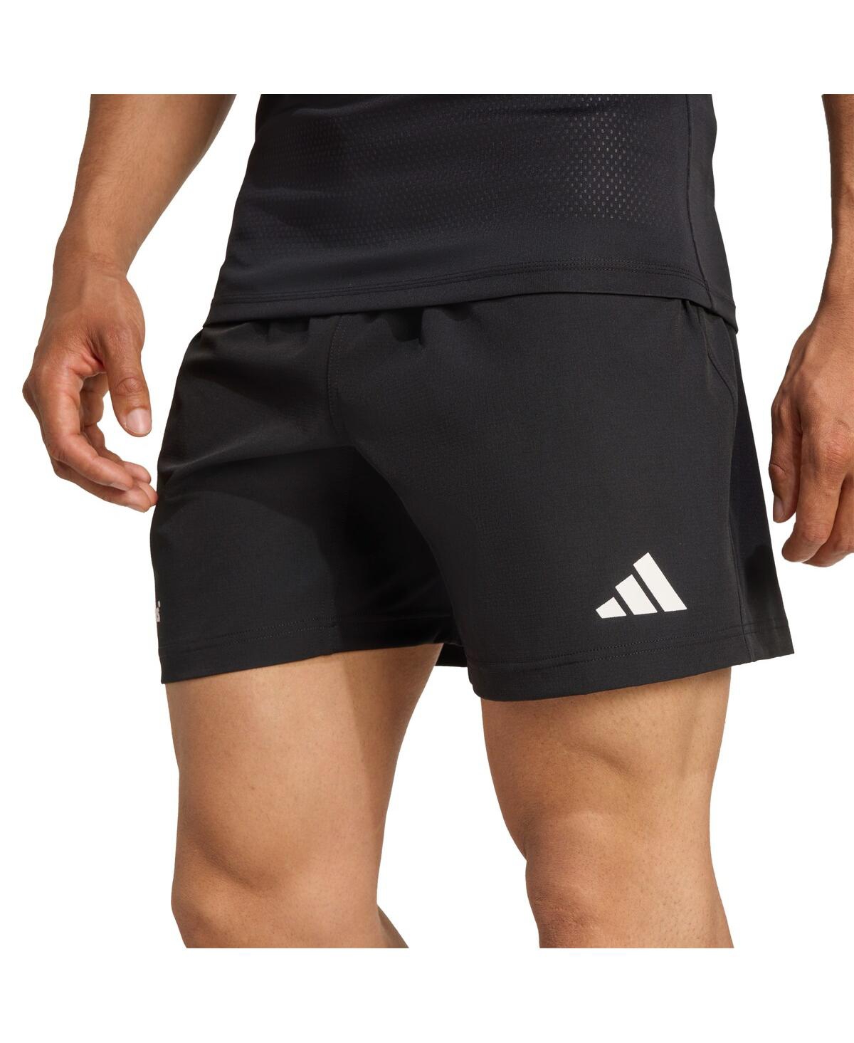 Adidas Originals Adidas  Black New Zealand Rugby  2025/26 Home Shorts In Black