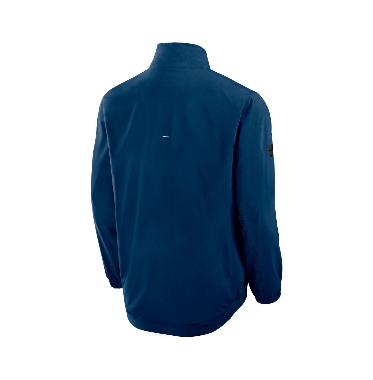 Мужская куртка Fanatics Deep Sea Blue Seattle Kraken Authentic Pro Rink Coaches Full-Zip — фото 3