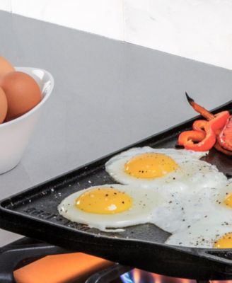 Lodge Rust Resistant Cast Iron Two-Burner Griddle