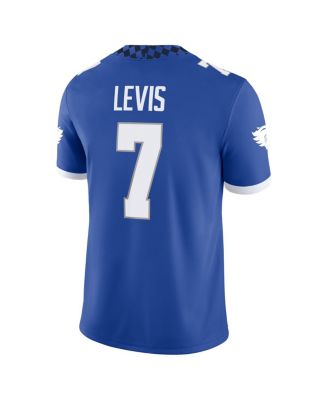 Men's Will Levis Royal Kentucky Wildcats Player Game Jersey