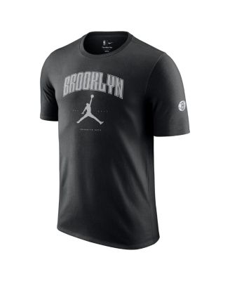 Men's and Women's Black Brooklyn Nets Essential Cities T-Shirt