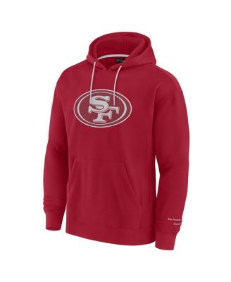 Men's Scarlet San Francisco 49ers Elements Pace Pullover Hoodie