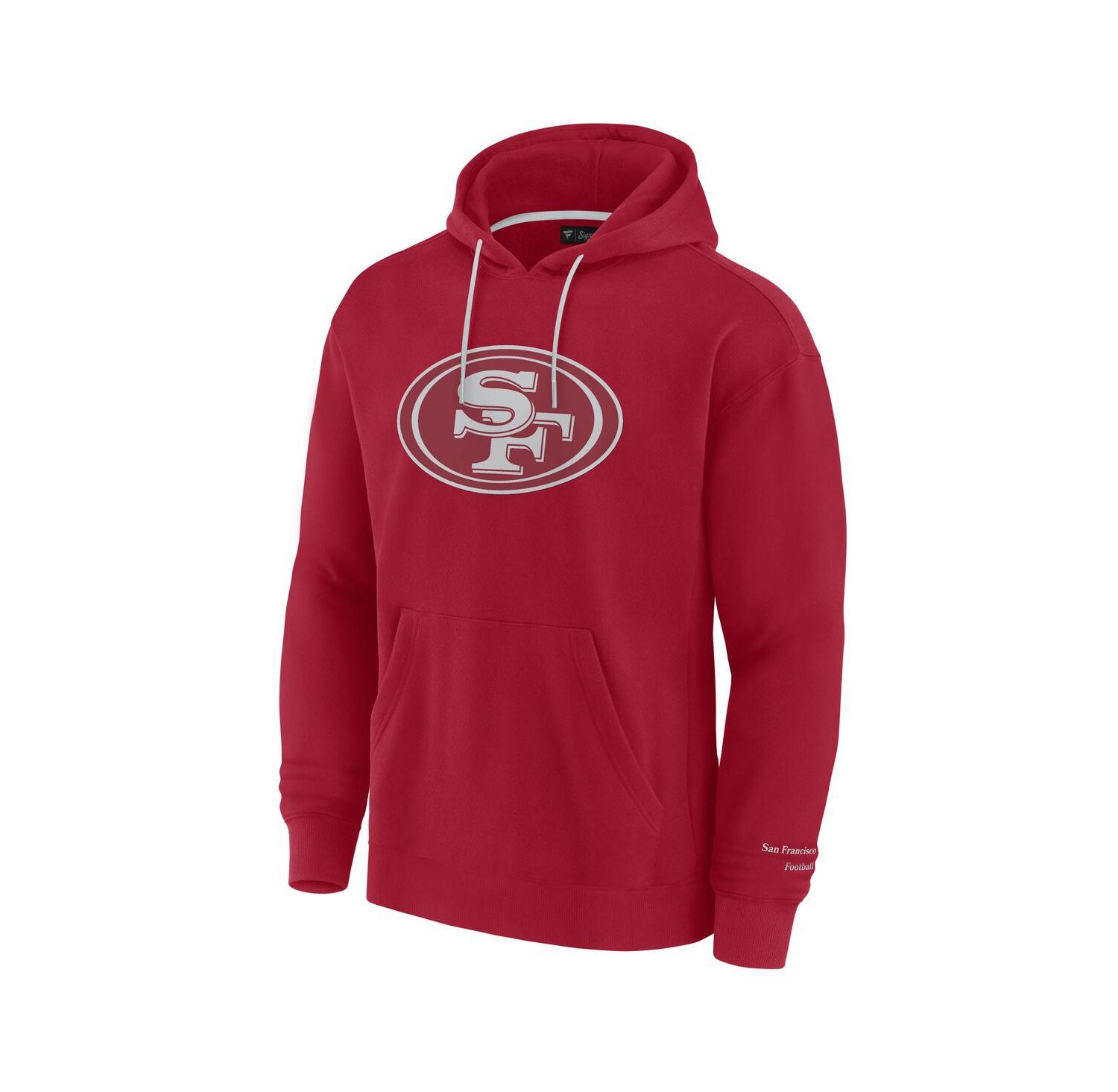 Men's Scarlet San Francisco 49ers Elements Pace Pullover Hoodie