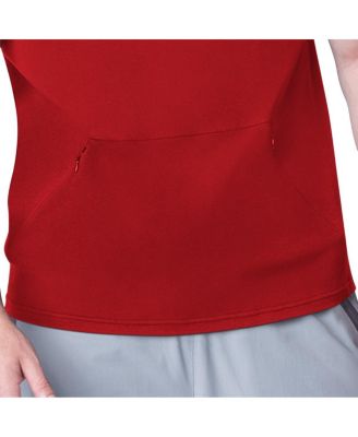 Men's Red Kansas City Chiefs Action Sleeveless Pullover Hoodie