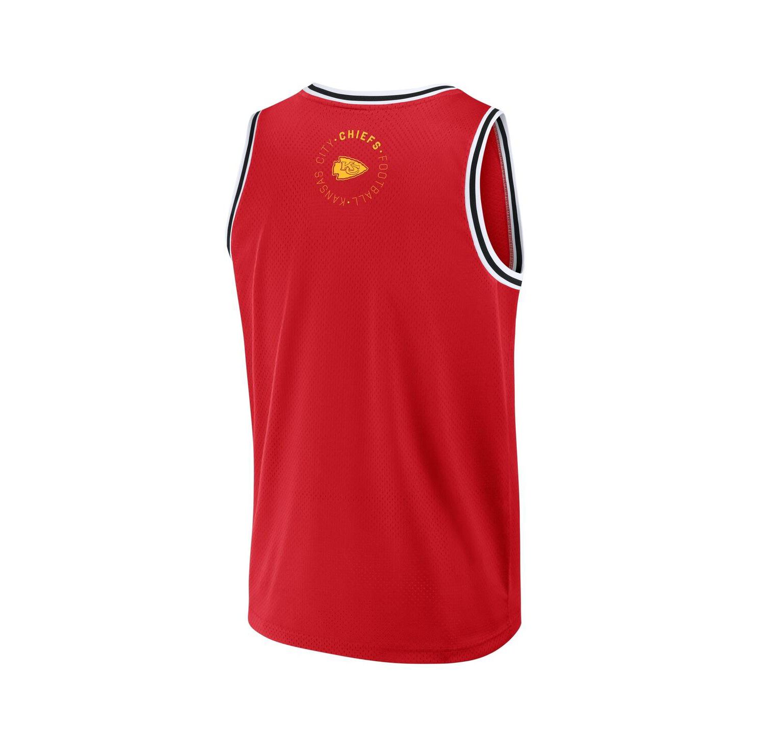 Men's Red Kansas City Chiefs Elements Future Ground Jersey Tank Top
