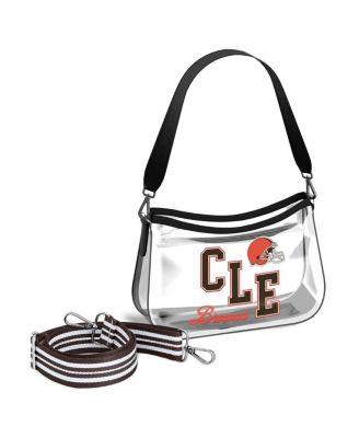WEAR by Erin Andrews - Cleveland Browns Clear Stadium Mini Purse