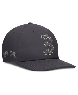 Nike - Men's Anthracite Boston Red Sox Statement Pro Snapback Hat