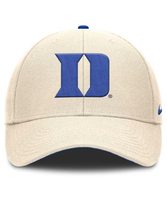 Men's Natural Duke Blue Devils Rise Primetime Performance Trucker Adjustable Hat