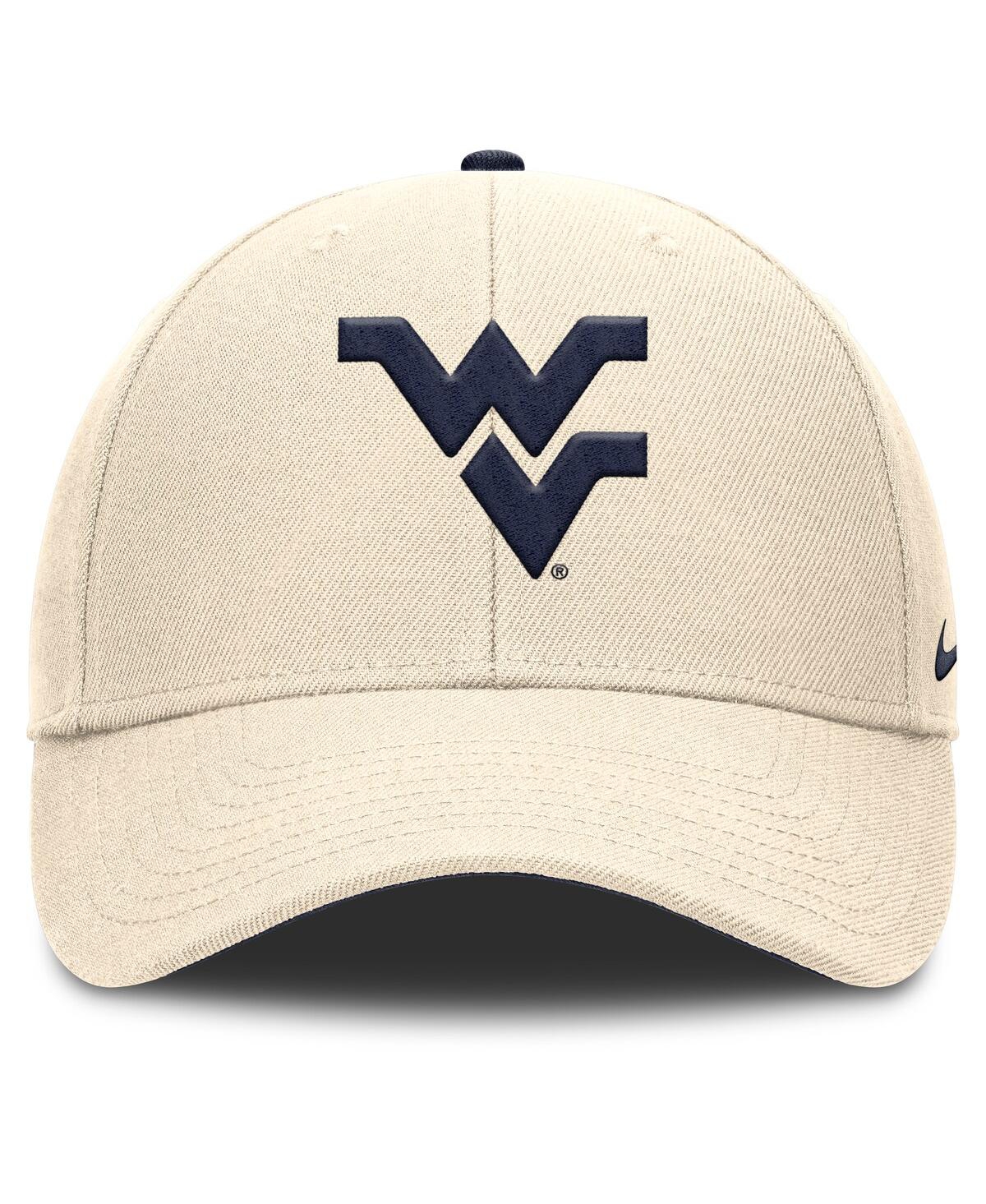 Nike West Virginia Primetime Rise  Men's Dri-fit College Trucker Adjustable Hat In Brown