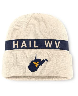 Nike - Men's Natural West Virginia Mountaineers Peak Primetime Utility Cuffed Knit Hat