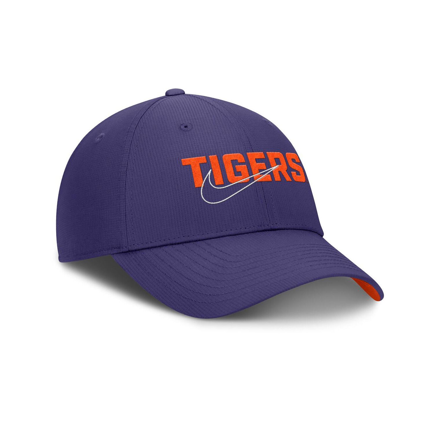 Men's Purple Clemson Tigers Club Prep Performance Adjustable Hat