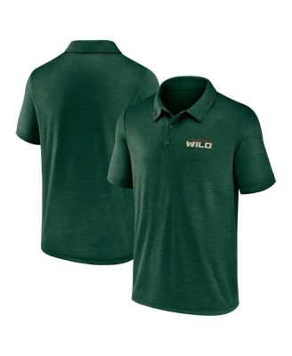 Logo Athletic - Men's Green Minnesota Wild Unstoppable Polo Shirt