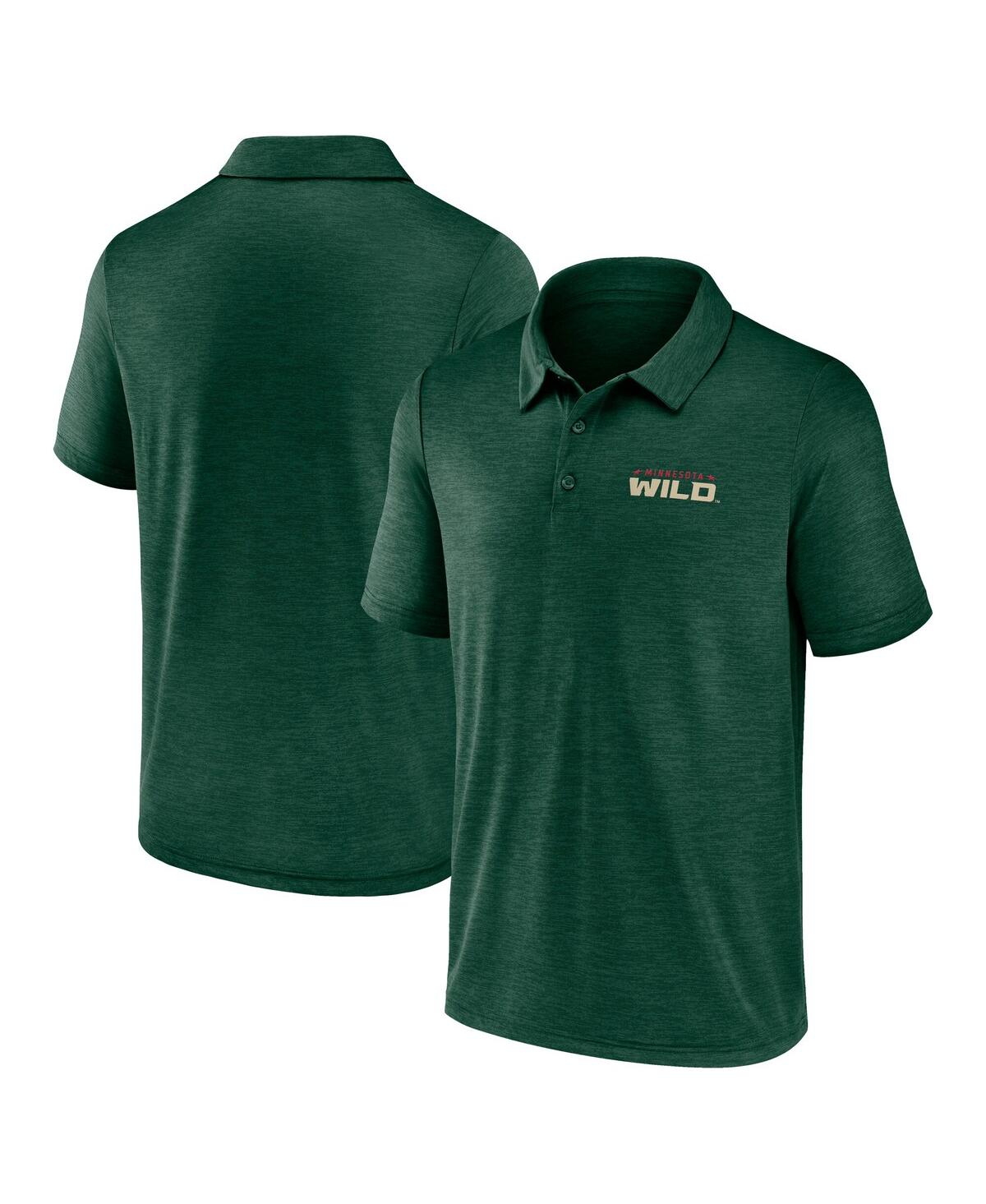 Men's Green Minnesota Wild Unstoppable Polo Shirt - Green