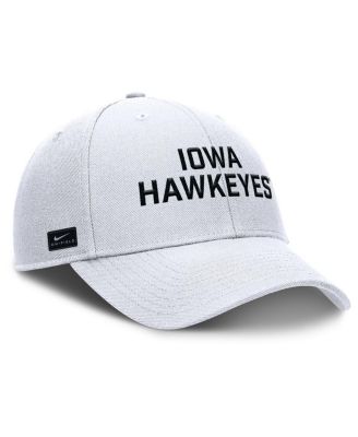 Men's White Iowa Hawkeyes Rise Practice Adjustable Hat