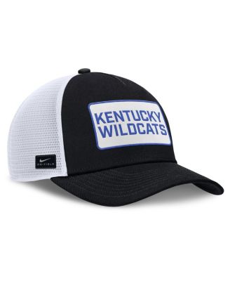 Men's Black/White Kentucky Wildcats 2025 On-Field Rise Patch Trucker Adjustable Hat