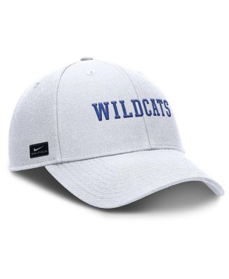 Men's White Kentucky Wildcats 2025 On-Field Rise Performance Adjustable Hat