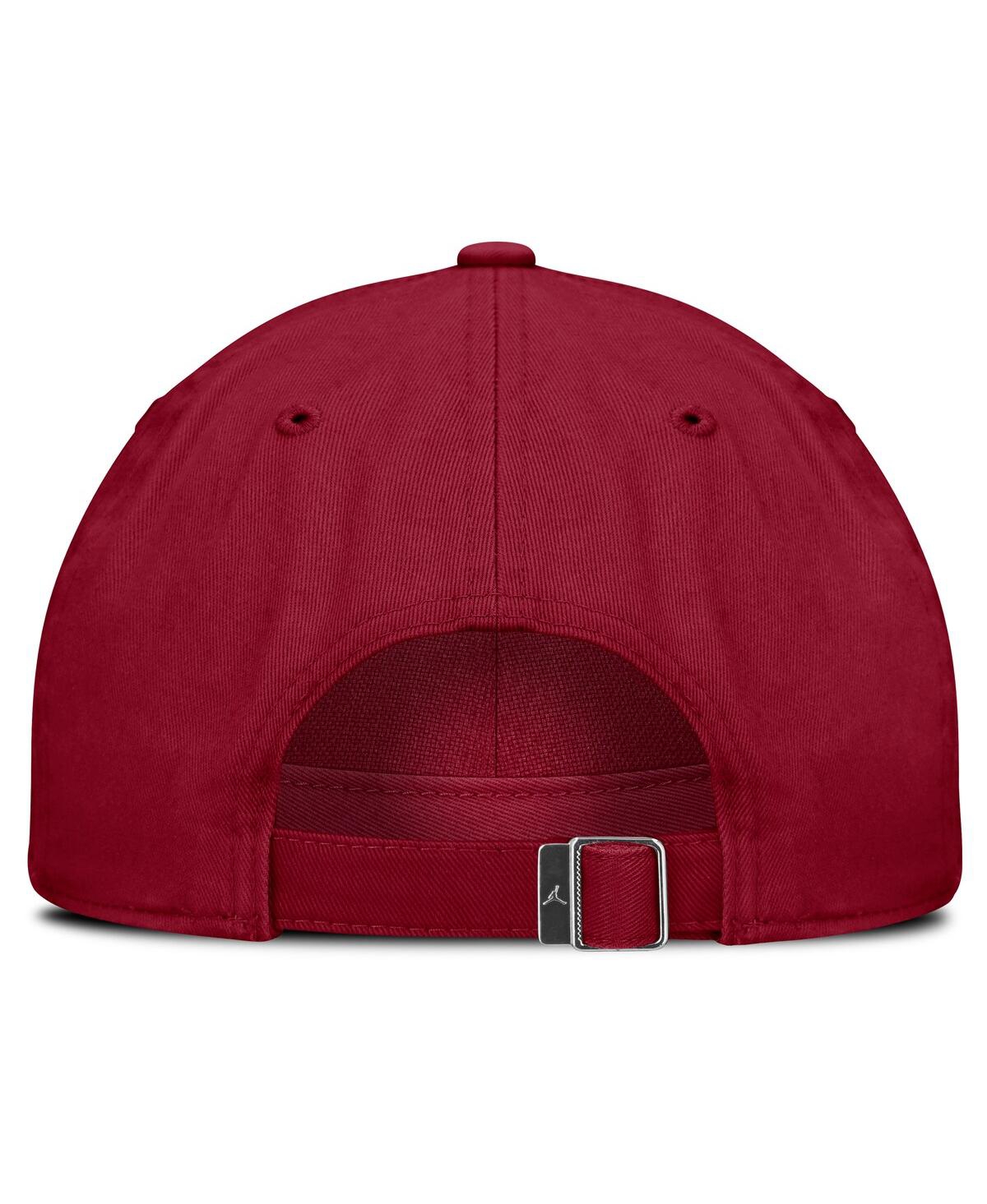 Jordan Men's Crimson Oklahoma Sooners 2025 On-field Club Adjustable Hat In Red