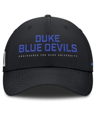 Men's Black Duke Blue Devils 2025 On-Field Gameday Club Adjustable Hat