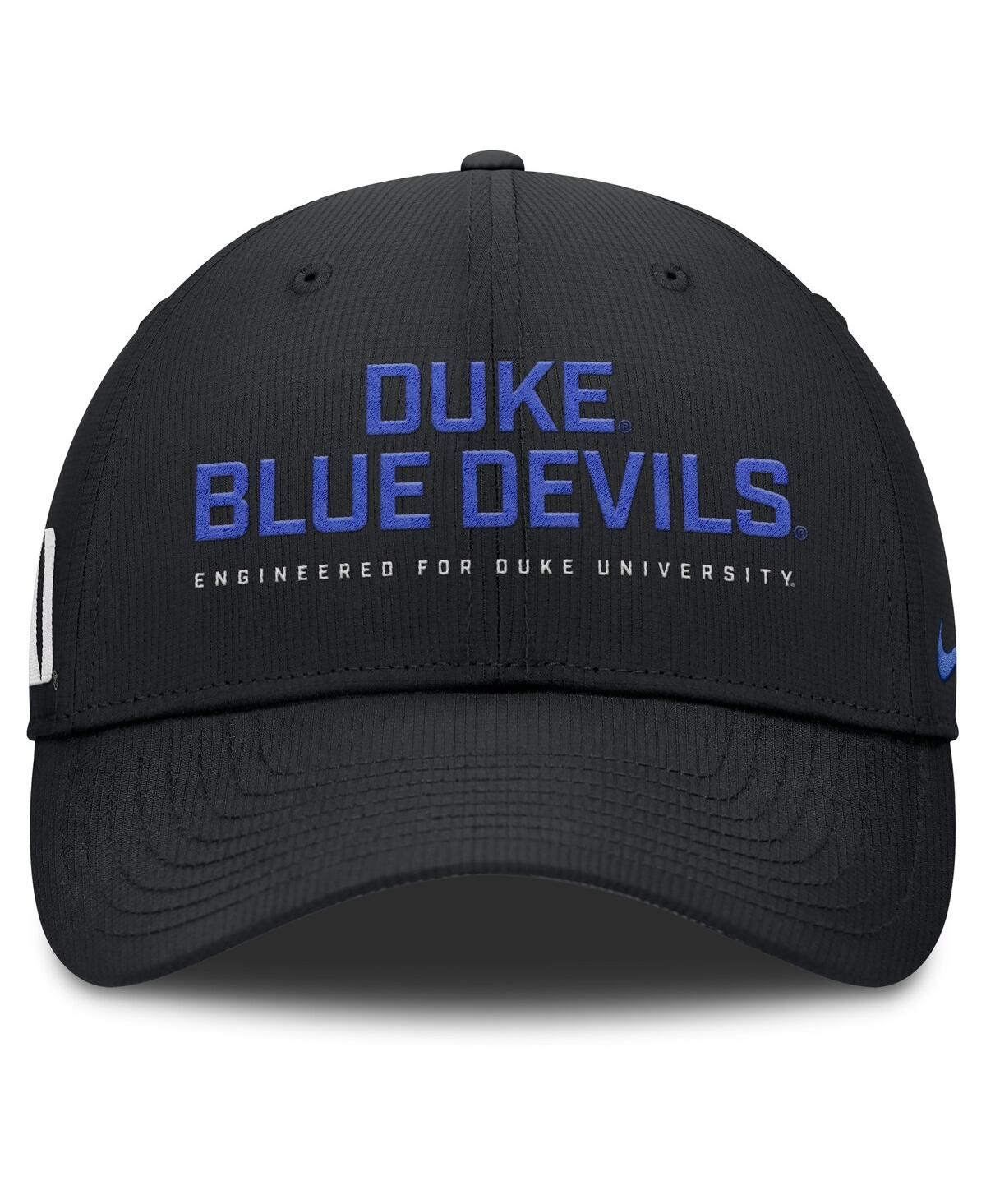 Nike Duke On-field Club Gameday  Men's Dri-fit College Adjustable Hat In Black