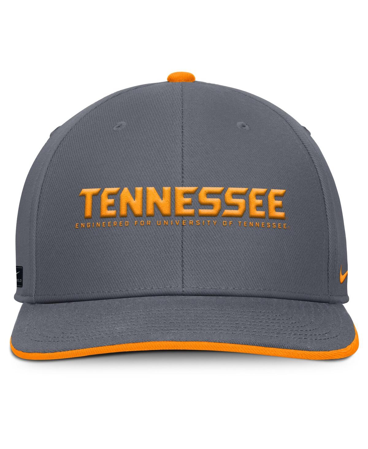 Nike Men's Gray Tennessee Volunteers 2025 On-field Pro Performance Adjustable Hat In Gray