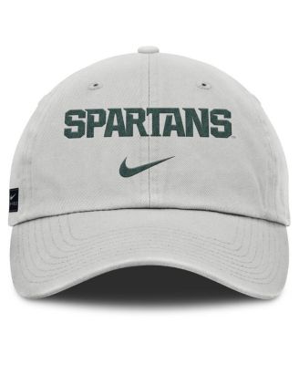 Men's Gray Michigan State Spartans 2025 On-Field Gameday Club Adjustable Hat