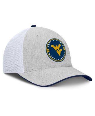 Men's Heather Gray West Virginia Mountaineers Trigger Flex Hat