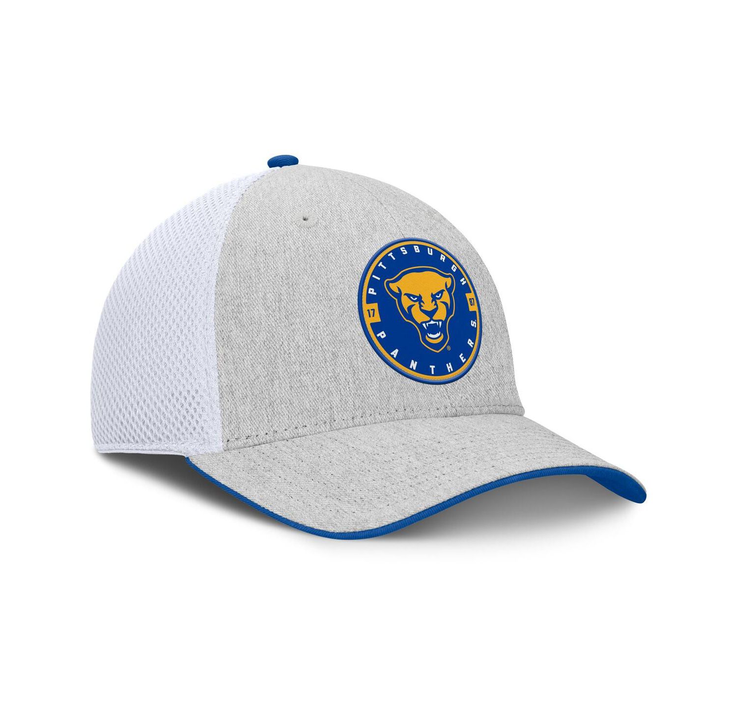 Men's Heather Gray Pitt Panthers Trigger Flex Hat