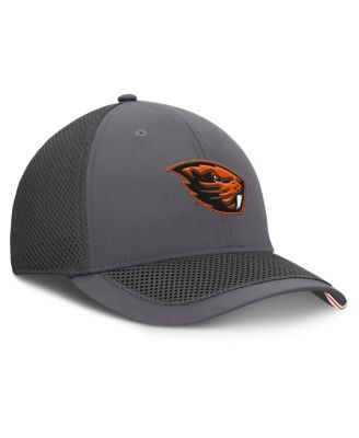 Men's Gray Oregon State Beavers Clincher Flex Hat