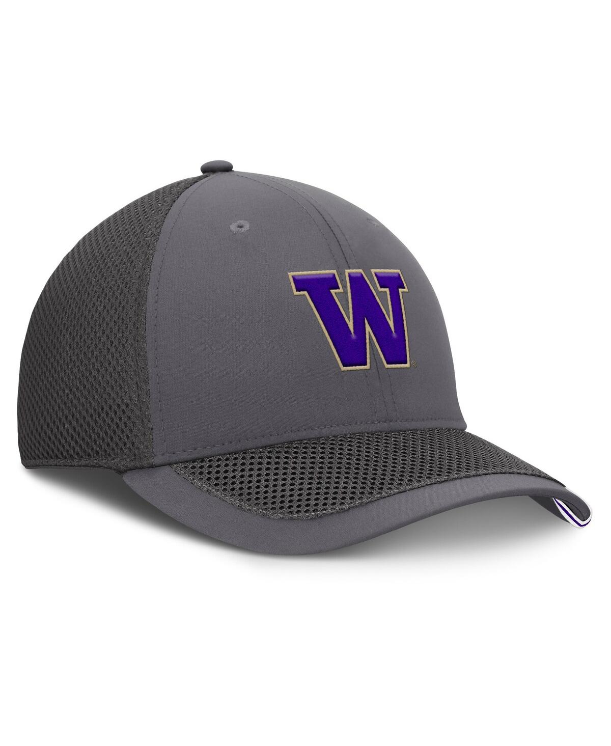 Fanatics Men's Gray Washington Huskies Clincher Flex Hat In Gray